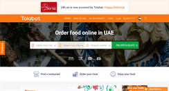 Desktop Screenshot of 24h.ae