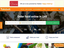 Tablet Screenshot of 24h.ae